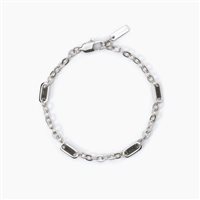 Bracciale 2Jewels Uomo BLACK STAR in Acciaio 232354